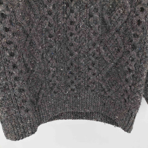 Athena Designs フィッシャーマンニット ウールケーブルニット メンズ