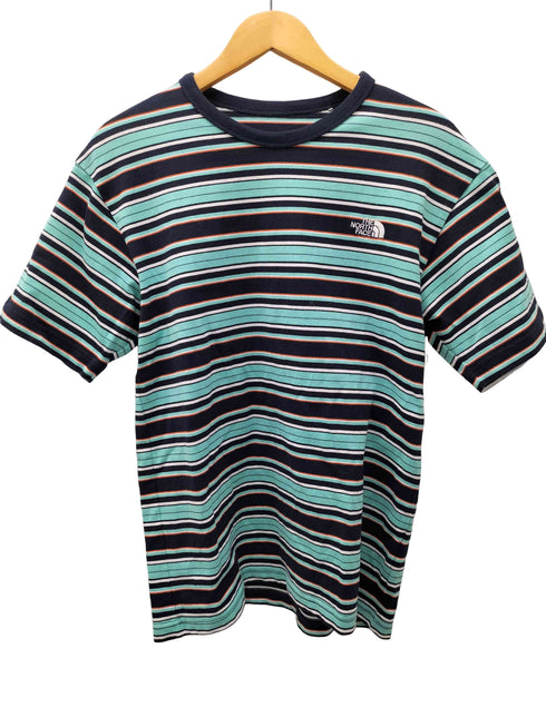 ザノースフェイス THE NORTH FACE 25SS S/S MULTI BORDER TEE ショート スリーブ マルチ ボーダー Tシャツ メンズ import:M