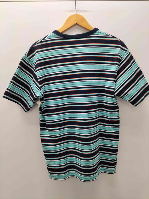 ザノースフェイス THE NORTH FACE 25SS S/S MULTI BORDER TEE ショート スリーブ マルチ ボーダー Tシャツ メンズ import:M