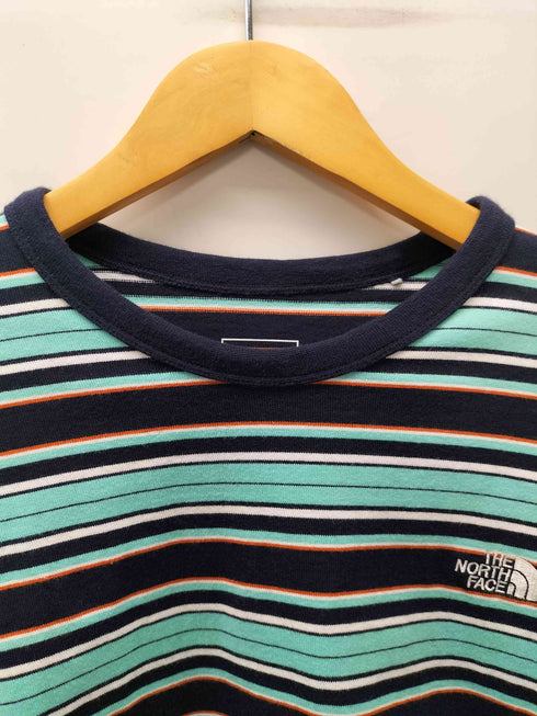 ザノースフェイス THE NORTH FACE 25SS S/S MULTI BORDER TEE ショート スリーブ マルチ ボーダー Tシャツ メンズ import:M