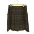 バーバリーロンドン BURBERRY LONDON ウール チェック プリーツスカート レディース JPN:42
