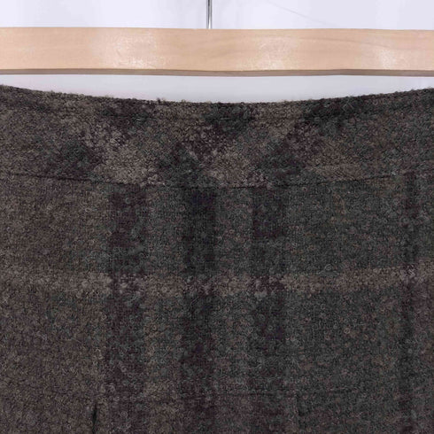 バーバリーロンドン BURBERRY LONDON ウール チェック プリーツスカート レディース JPN:42