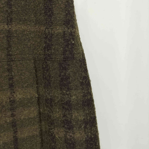 バーバリーロンドン BURBERRY LONDON ウール チェック プリーツスカート レディース JPN:42