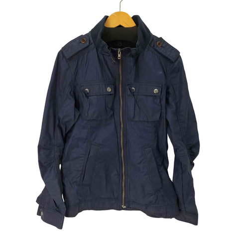 トミーヒルフィガー TOMMY HILFIGER リブカラー コーティング コットンブルゾン メンズ import:S