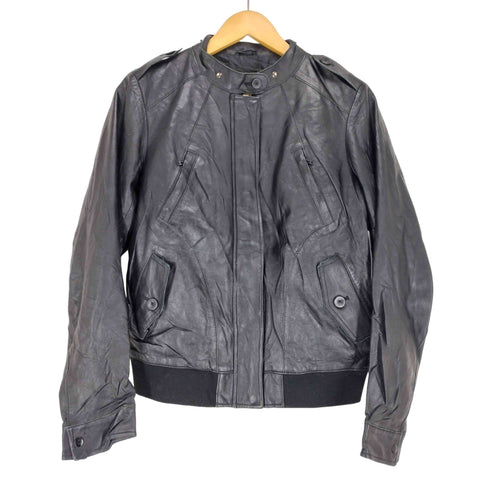 ギャップ Gap リアルレザーライダースジャケット レディース M