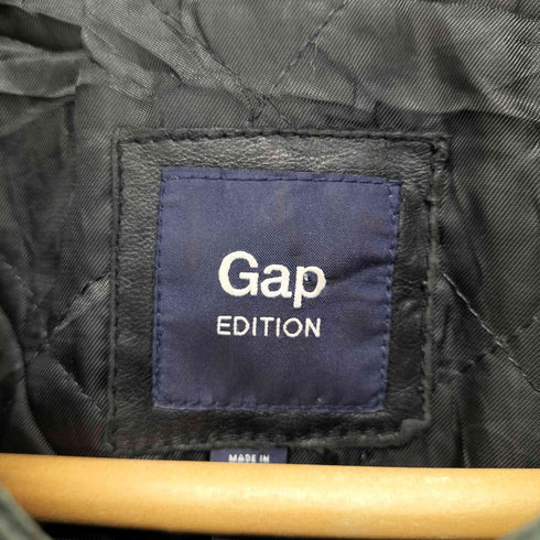 ギャップ Gap リアルレザーライダースジャケット レディース M