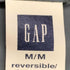 ギャップ Gap 00S OLD GAP リバーシブル ダウンベスト メンズ import:M