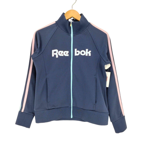 リーボック Reebok ロゴ刺繍トラックジャケット Y2K レディース L