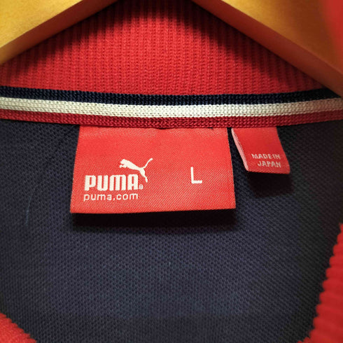 プーマ PUMA ENGLAND フロッキープリントトラックジャケット Y2K レディース L