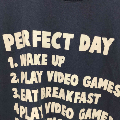 00S PERFECT DAY プリントTシャツ メンズ