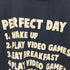 00S PERFECT DAY プリントTシャツ メンズ