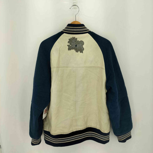 ミルクボーイ MILKBOY 90s レザー切替スタジアムジャケット レディース