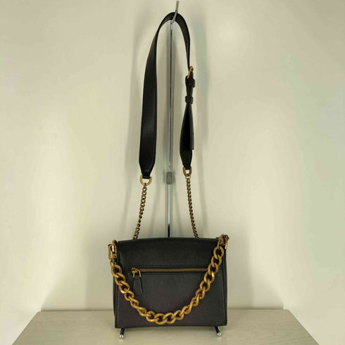 ゲス GUESS CENTRE Stage Crossbody Flap チェーン レザーショルダーバッグ レディース