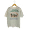 90S コピーライト1994年 シングルステッチアニマルプリントTシャツ メンズ