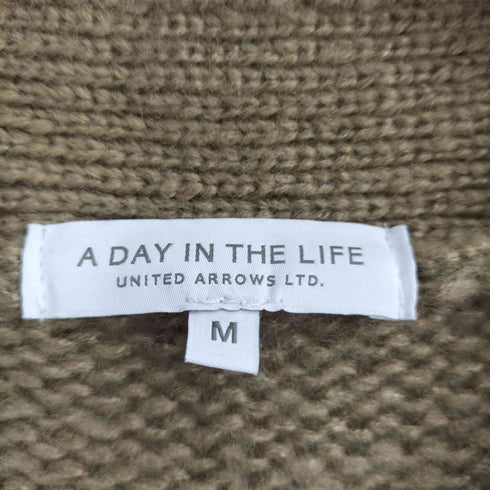 アデイインザライフユナイテッドアローズ A day in the life UNITED ARROWS モヘヤライク Vネックカーディガン メンズ