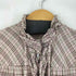 バーバリーブルーレーベル BURBERRY BLUE LABEL ノースリーブ フリル チェック ブラウス レディース 38
