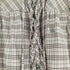 バーバリーブルーレーベル BURBERRY BLUE LABEL ノースリーブ フリル チェック ブラウス レディース 38