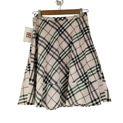 バーバリーブルーレーベル BURBERRY BLUE LABEL ノバチェック スカート レディース 36