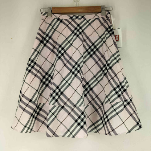 バーバリーブルーレーベル BURBERRY BLUE LABEL ノバチェック スカート レディース 36