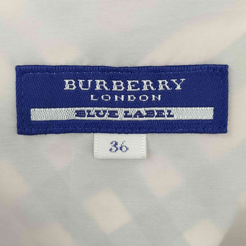 バーバリーブルーレーベル BURBERRY BLUE LABEL ノバチェック スカート レディース 36