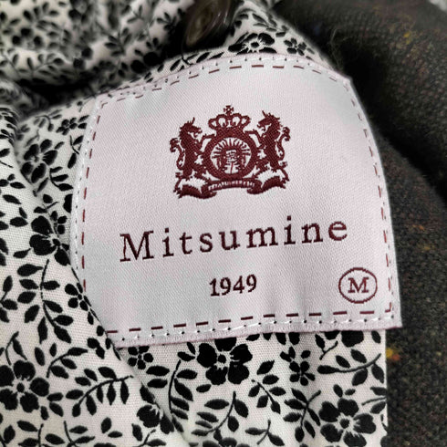 ミツミネ MITSUMINE マルチポケット 裏地フラワープリント 3B テーラードジャケット メンズ JPN:M