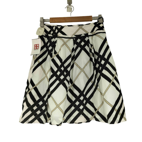 バーバリーブルーレーベル BURBERRY BLUE LABEL チェック ミニスカート レディース 36