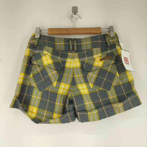 バーバリーブルーレーベル BURBERRY BLUE LABEL チェック ショーツ レディース 38