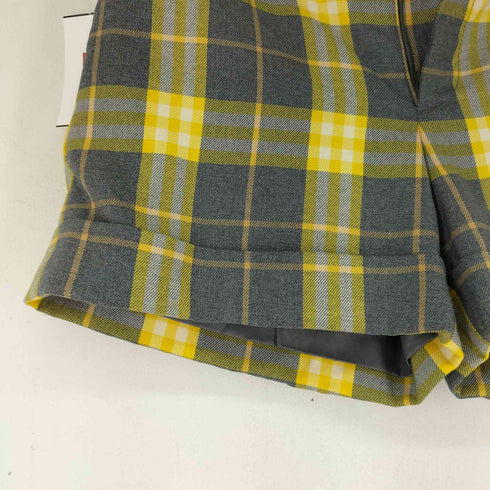 バーバリーブルーレーベル BURBERRY BLUE LABEL チェック ショーツ レディース 38