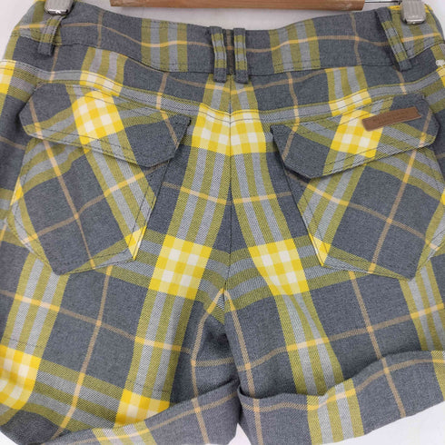 バーバリーブルーレーベル BURBERRY BLUE LABEL チェック ショーツ レディース 38