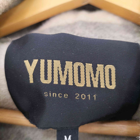 YUMOMO チェックダッフルコート レディース import:M