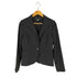 ミッシェルクラン MICHEL KLEIN ステッチデザイン ウールシルク 1Bテーラードジャケット レディース EUR:40