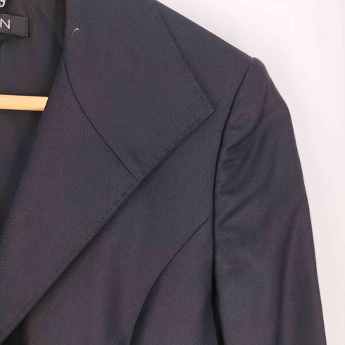 ミッシェルクラン MICHEL KLEIN ステッチデザイン ウールシルク 1Bテーラードジャケット レディース EUR:40
