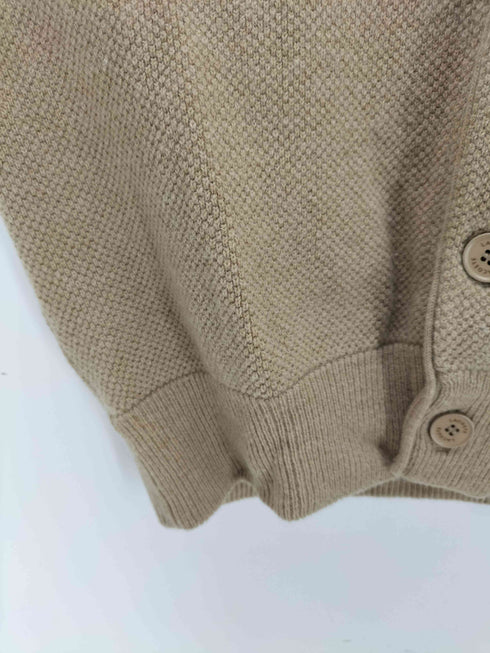 ラコステ LACOSTE EXCLUSIVE EDITION Vネック ワンポイント ワッペン ウール ニット カーディガン メンズ import:S