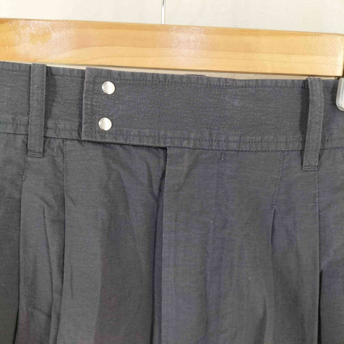 ユナイテッドアローズグリーンレーベルリラクシング UNITED ARROWS green label relaxing C/NY 2タック パンツ レディース JPN:M