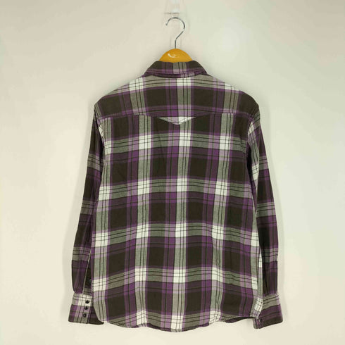リーバイス Levis チェック柄 ウエスタンシャツ メンズ import:L