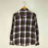 リーバイス Levis チェック柄 ウエスタンシャツ メンズ import:L