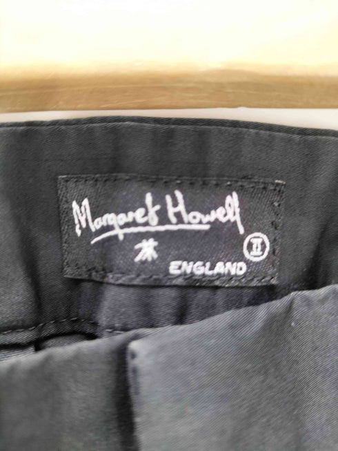 マーガレットハウエル MARGARET HOWELL 90-00S 旧タグ コインポケット ジップフライ コットン チノ パンツ レディース 2