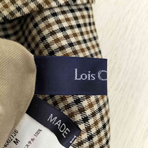 ロイスクレヨン Lois CRAYON ガンクラブチェック ショートトレンチコート レディース JPN:M