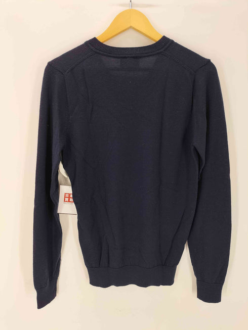 ラコステ LACOSTE Vネック ワンポイント ウール ニット セーター メンズ import:XS