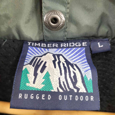 TIMBER RIDGE スタンドカラーナイロンジャケット メンズ L