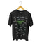 ヘインズ Hanes 90S USA製 シングルステッチ STEESSED OUT MESSAGE プリントTシャツ メンズ import:L