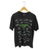 ヘインズ Hanes 90S USA製 シングルステッチ STEESSED OUT MESSAGE プリントTシャツ メンズ import:L