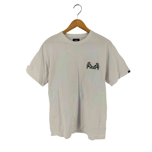 バンズ VANS Checket Flags TEE 両面プリントTシャツ メンズ JPN:M