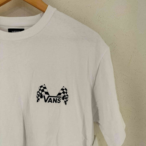 バンズ VANS Checket Flags TEE 両面プリントTシャツ メンズ JPN:M