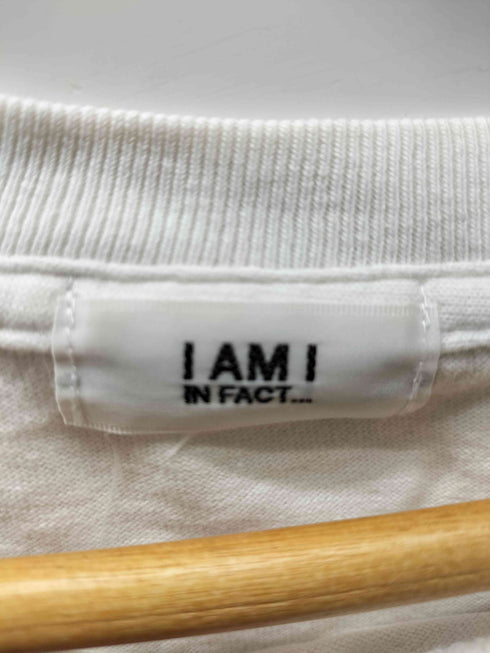 アイアムアイインファクト I am I in fact... The boy who lived 刺繍 バックプリント L/S Tシャツ レディース