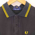 フレッドペリー FRED PERRY イングランド製 ポロシャツ メンズ 91cm 36
