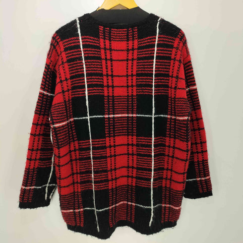 ユニフ UNIF ユニックス チェック柄 ニットプルオーバー レディース import:S