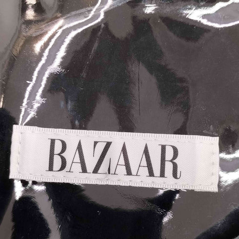 Harper's BAZAAR BEAUTY&YOUTH別注 エナメル ロゴ トートバッグ レディース
