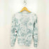 pop icon clothing リーフプリント タイダイ染め ワッフルニット サーマルカットソー メンズ s