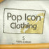 pop icon clothing リーフプリント タイダイ染め ワッフルニット サーマルカットソー メンズ s